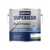 GAMMA Superieur muurverf snow wit mat 2,5 liter