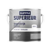 GAMMA Superieur primer grijs mat 2,5 liter