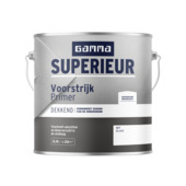 GAMMA Superieur primer wit mat 2,5 liter