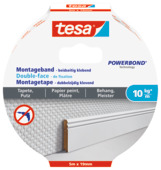 Tesa montagetape behang en pleisterwerk 10 kg/m 5 m