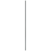 Decowall Acoustic eindprofiel zwart 260cm