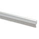 GAMMA tochtstrip met borstel zelfklevend aluminium zilver 93 cm