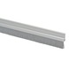 GAMMA tochtstrip met borstel zelfklevend aluminium zilver 93 cm
