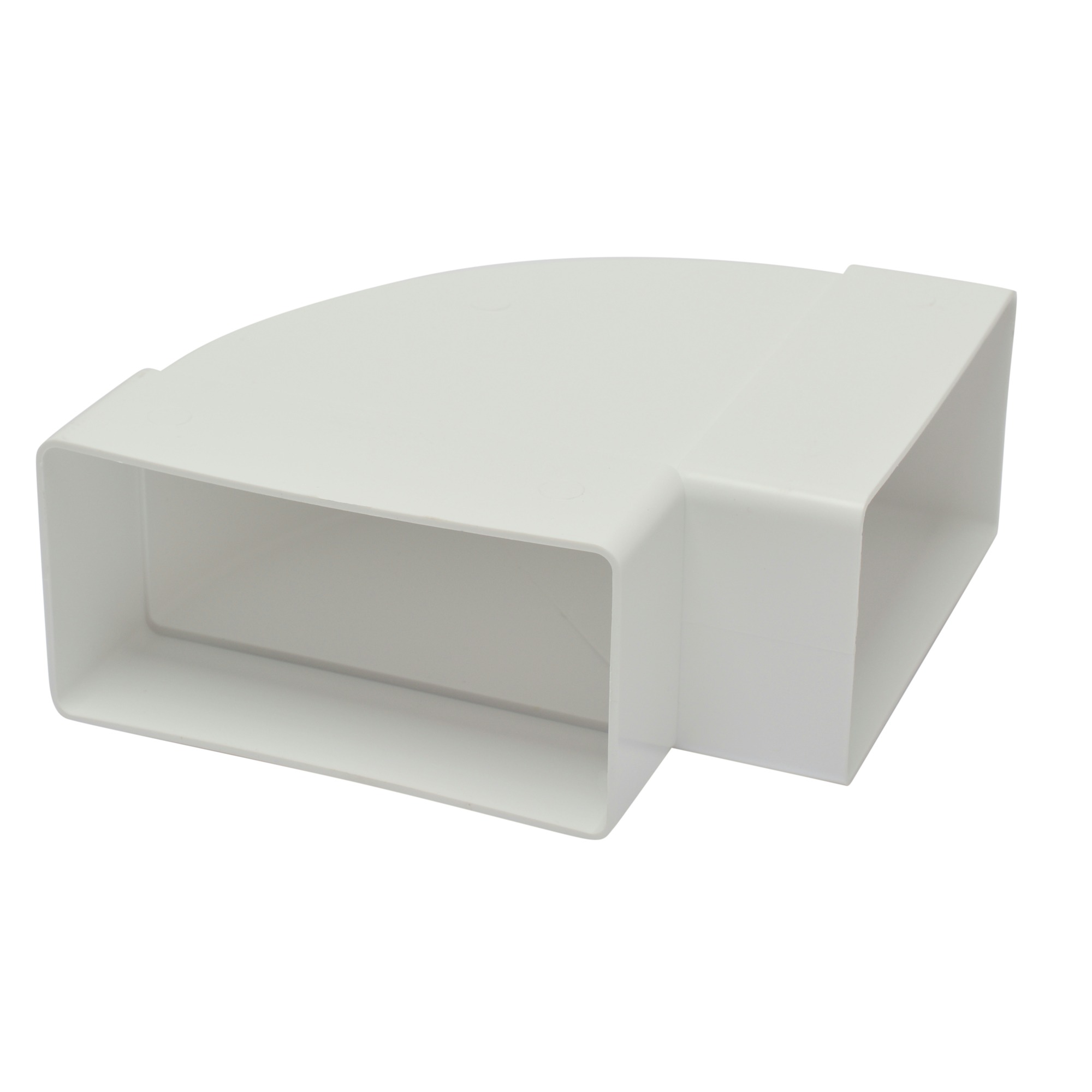 Ivc Air Vlakkanaal Bochtstuk 90 Graden Horizontaal 110X55 Mm ivc air kopen in de aanbieding