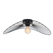 EGLO plafondlamp casorzo zwart E27 56X40 cm