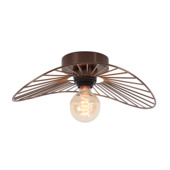 EGLO plafondlamp casorzo brons E27 36,5X29 CM