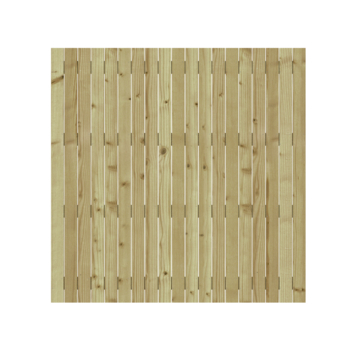 Tuinscherm enkelzijdig Lucca geïmpregneerde groen grenenhout 180x180 cm kopen? | Schuttingen | GAMMA