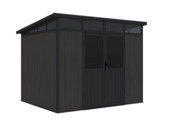 Tuinhuis Prato zwart 281 x 213 cm