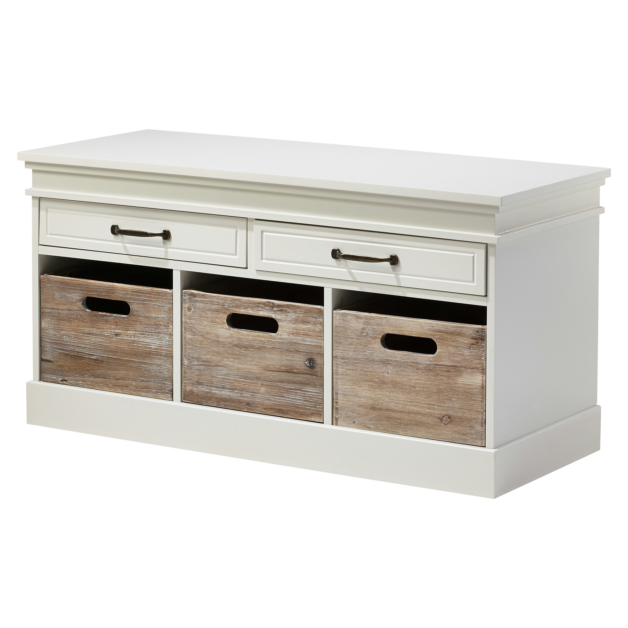 Avignon halbank mdf wit 50x100x40 cm | GAMMA