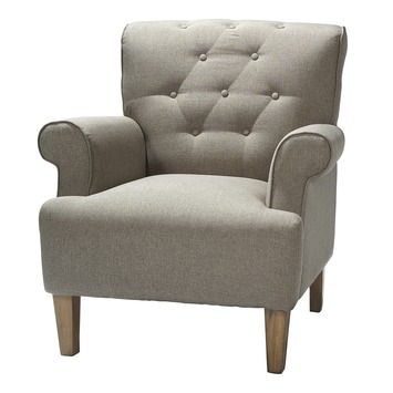 Fauteuil Romantica bruin