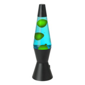 EGLO lavalamp diabolo zwart/blauw