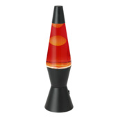 EGLO lavalamp diabolo zwart/rood