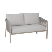 Tuinbank Lugo 141 cm beige staal