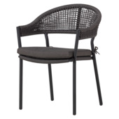WOOOD Rilo tuinstoel aluminium bruin