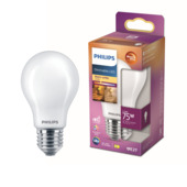 Philips LED peer E27 75W mat warmglow dimbaar
