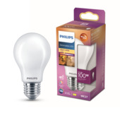 Philips LED peer E27 100W mat warmglow dimbaar