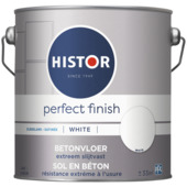 Histor Perfect Finish Betonvloer binnenverf zijdeglans wit 2,5 liter