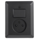 Q-link Stopcontact met schakelaar