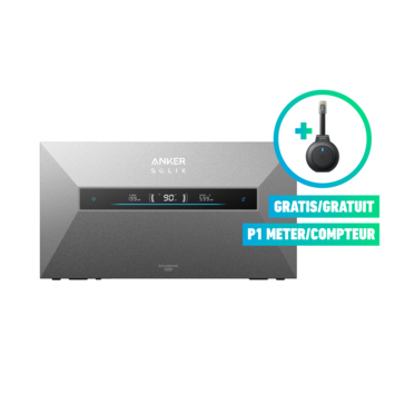 Anker thuisbatterij SOLIX Solarbank Max AC Plug & Play 7 kWh + gratis P1 energiemeter kopen? | Thuisbatterijen | GAMMA