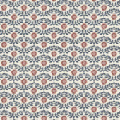Vliesbehang Joules Stately Floral Crème/Blauw 128956