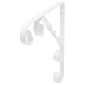 Duraline plankdrager ornament wit 20x20 cm