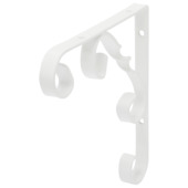 Duraline plankdrager ornament wit 15x15 cm