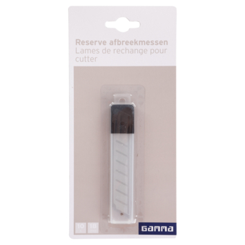 GAMMA afbreekmes reservemessen 18 mm (10 stuks) kopen? | Messen & scharen | GAMMA