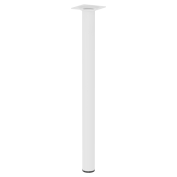 Duraline meubelpoot rond wit Ø3x40 cm kopen? | Tafelpoten & meubelpoten | GAMMA