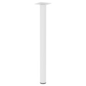 Duraline meubelpoot rond wit Ø3x40 cm