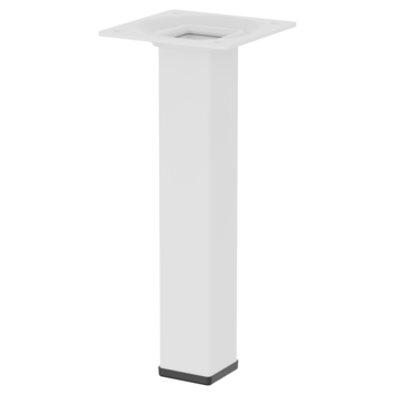 Duraline meubelpoot vierkant wit 2,5x2,5x15 cm kopen? | Tafelpoten & meubelpoten | GAMMA