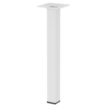 Duraline meubelpoot vierkant wit 2,5x2,5x25 cm kopen? | Tafelpoten & meubelpoten | GAMMA