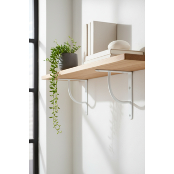 Duraline plankdrager mini swing alpine wit 14x14 cm kopen? | Plankdragers & steunen | GAMMA