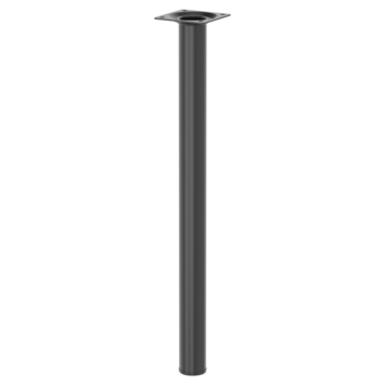 Duraline meubelpoot rond zwart Ø3x40 cm kopen? | Tafelpoten & meubelpoten | GAMMA