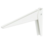 Plankdrager opvouwbaar wit 30x30 cm