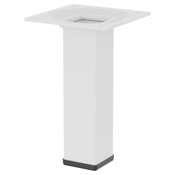 Duraline meubelpoot vierkant wit 2,5x2,5x10 cm kopen? | Tafelpoten & meubelpoten | GAMMA