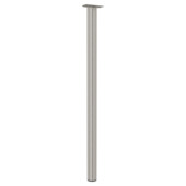 Duraline meubelpoot rond RVS Ø6x110 cm