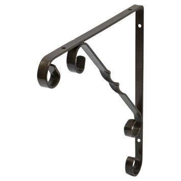 Duraline plankdrager ornament antiek brons 25x25 cm kopen? | Plankdragers & steunen | GAMMA