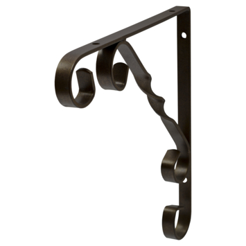 Duraline plankdrager ornament antiek brons 20x20 cm kopen? | Plankdragers & steunen | GAMMA