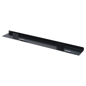 Duraline fotoplank zwart staal 9x60cm 50 mm kopen? | Wandplanken & legplanken | GAMMA