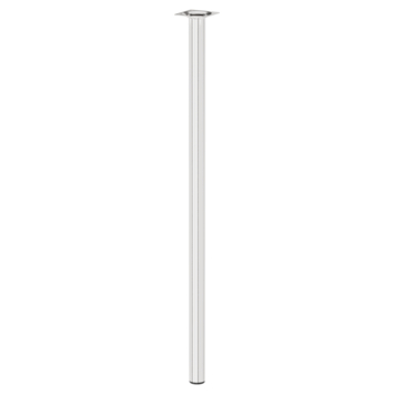 Duraline tafelpoot rond nikkel geborsteld Ø3x70 cm kopen? | Tafelpoten & meubelpoten | GAMMA