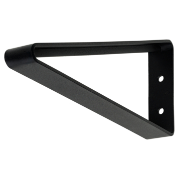 Duraline clip zwart 7x19 cm 2 stuks kopen? | Plankdragers & steunen | GAMMA