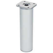 Duraline meubelpoot zilver aluminium 4x15x17 cm