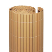Balkonscherm PVC teak ca. 90 x 300 cm