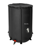 Practo Garden opvouwbare regenton zwart 750 liter