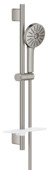 GROHE glijstangset Vitalio Joy+ 120 SuperSteel 60 cm 3 straalsoorten