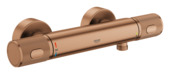 GROHE douchethermostaatkraan Precision Feel Warm Sunset geborsteld 15 cm