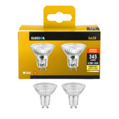 Handson LED spot GU10 4,5W dimbaar 2 st.