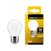 Handson LED kogel E27 3W 280 lumen