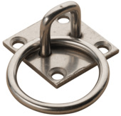 Aanlegring RVS 70X70 mm