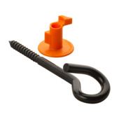 HANDSON schommelhaak 12 x 18 mm zwart 2 stuks
